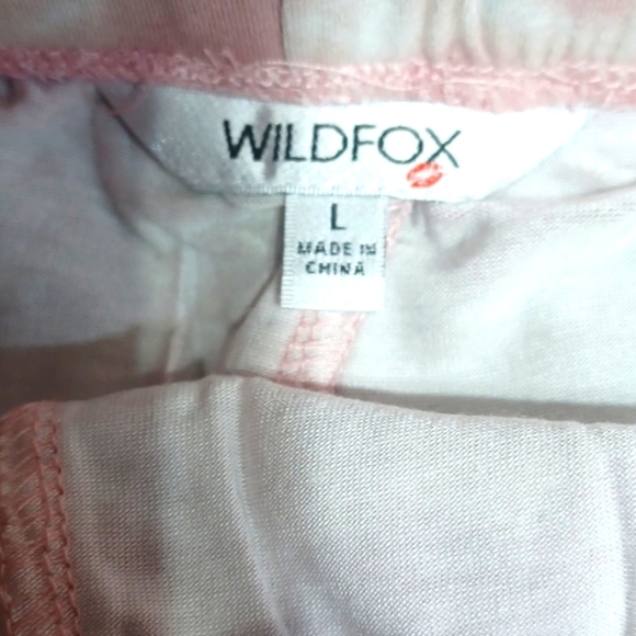 Wildfox shorts set Size MEDIUM - Picture 7 of 8